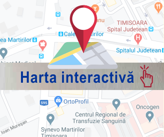  harta cu adresa Cabinet Optica Medicala Beta Optic  Timisoara address map