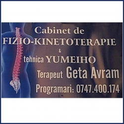 Geta Avram:REVIVE - Cabinet recuperare medicala, Fiziokinetoterapeut Geta Avram